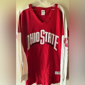 Ohio state buckeyes pink Victoria secret shirt S